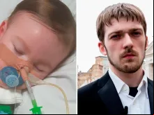 Alfie Evans (esquerda) - Crédito: Cortesia de Alfie's Army Oficial