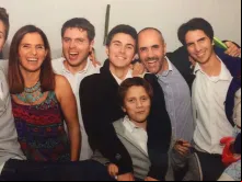 Trinidad Ried e sua família
