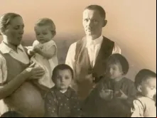 Józef e Wiktoria Ulma e os filhos