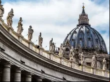 Cúpula da basílica de São Pedro, no Vaticano