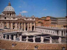 O Vaticano.