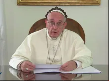 Mensagem de vídeo do Papa Francisco.