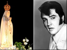 Virgem de Fátima e Elvis Presley