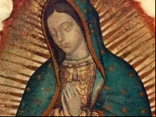 Imagem da Virgem de Guadalupe