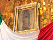 Imagem da Virgem de Guadalupe 