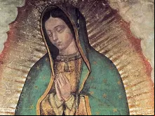 Virgem de Guadalupe. Imagem da Wikipédia (Domínio público) 