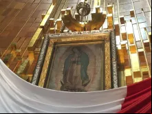 Imagem original da Virgem de Guadalupe.