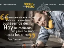 O novo site do Óbolo de São Pedro