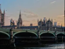 Ponte de Westminster em Londres.