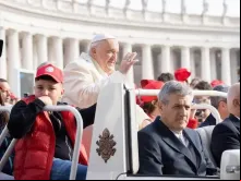 Papa Francisco na Audiência Geral de hoje (19).
