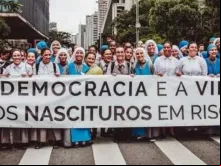 Marcha pela vida.