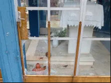 Vandalismo e roubo no jazigo do beato padre Donizetti Tavares.