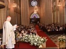 Missa em ação de graças pelos 469 anos de fundação da cidade de São Paulo.