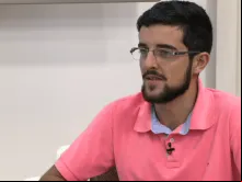 Lucas Ricardo, membro da Fazenda da Esperança.