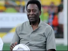 Pelé em coletiva sobre a copa em 2014, no Rio de Janeiro.