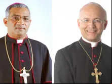 Dom Juarez Sousa da Silva, coadjutor de Parnaíba, e Dom Luiz Gonzaga Fechio, Bispo de Amparo