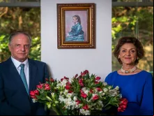 Dom Antonio e dona Christine.