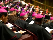 Abertura da 15ª assembleia geral ordinária do sínodo dos bispos no Vaticano em 2018.