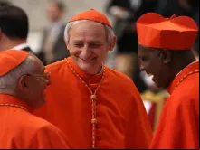 Cardeal Matteo Zuppi no consistório de 27 de agosto de 2022 no Vaticano. - Foto: Franco Origlia