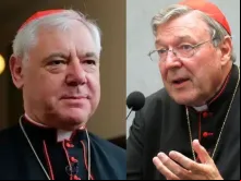 Cardeal Müller e Cardeal Pell - Crédito: Buhumil Petrik