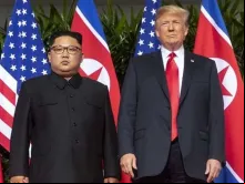 Kim Jong-un e Donald Trump. Crédito: Dan Scavino Jr