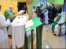 O Papa Francisco consolou os familiares de Christine, uma catequista que veio a Lisboa para participar na #JMJ2023 e morreu.