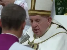 Papa Francisco na missa de aniversário do Concílio
