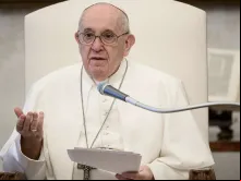 Papa Francisco no Vaticano.