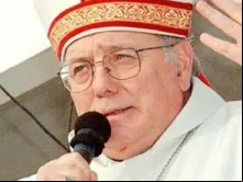 Arcebispo de Santa Fé da Beira Cruz, Dom José María Arancedo.