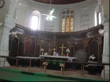 Interior da Igreja de Todos os Santos.