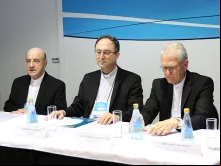 Presidência da CNBB em coletiva de imprensa.