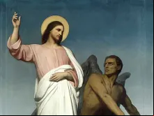 Imagem: The Temptation of Cristo - Ary Scheffer (1854)