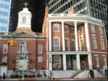 Igreja Nossa Senhora do Rosário, que abriga o Santuário Seton em Nova York.