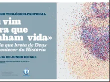 Cartaz do Simpósio sobre o dom da vida