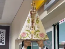 Chegada da imagem peregrina de Nossa Senhora de Nazaré em Goiânia.